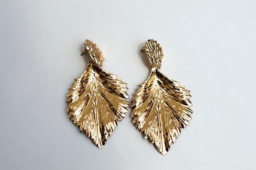 Aretes Hoja