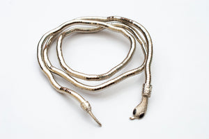 Collar/ brazalete serpiente delgada